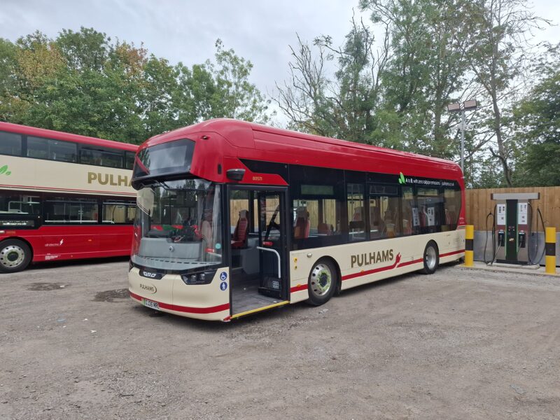 Photo of an electric Pulhams vehicle